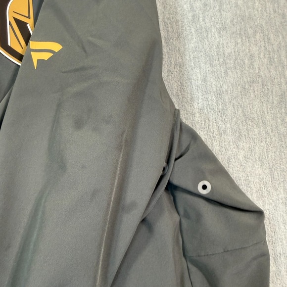 Fanatics NHL Jacket Mens L Gray Vegas Golden Knights Softshell Zip Up - Picture 2 of 8